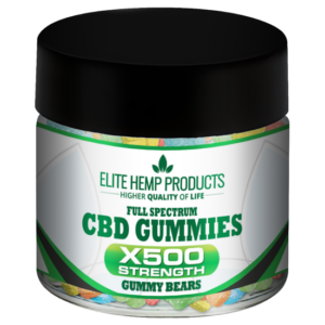 CBD Gummy Bears x500 Strength