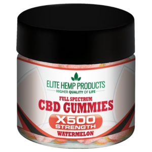 CBD Watermelon Gummy x500 Strength