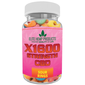 CBD Sour Rings x1600 Strength