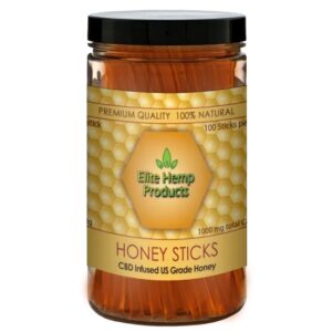 Elite CBD Honey – 100 Sticks – 1000mg